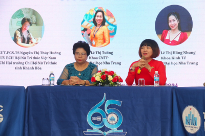 Diễn đàn “Phụ nữ với nghiên cứu khoa học và đổi mới sáng tạo”