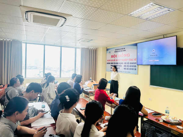 Khoa Du lịch tổ chức nghiệm thu 4 đề tài nghiên cứu khoa học của sinh viên